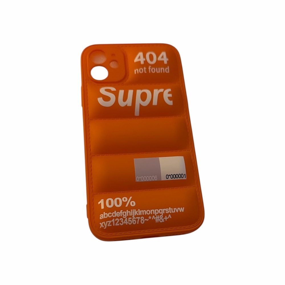 Supre 404 Not Found Puff Jacket iPhone 11 Case